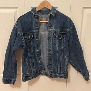 Levi’s vintage girls youth oversized denim size large